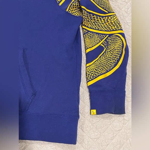 Nike Kobe Bryant Mamba Full Zip Hoodie Purple Snake KB24 RARE Sweatshirt SZ 2XL - Picture 2 of 8